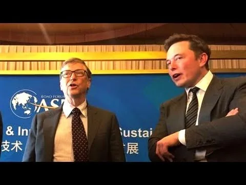Image result for elon musk and bill gates