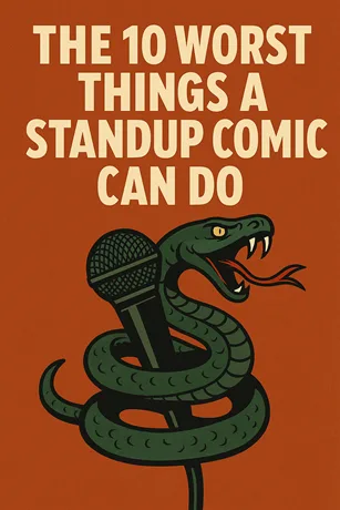 Read more about the article The 10 Worst Things a Standup Comic Can Do (That Aren’t Bombing)