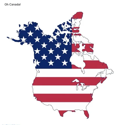 Read more about the article DIARY OF AMERICA’S SHRINK #6: Annexing Nicely — America Wants to Adopt Canada
