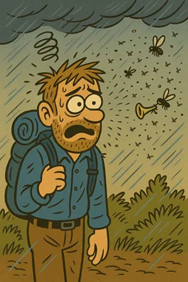 You are currently viewing Guest Post: We Thought the Rain Was Bad. Then Came the Midges.